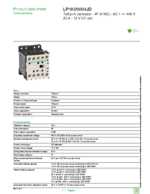 Datasheet for Schneider Electric LP1K09004JD, EAN: 3389110495324