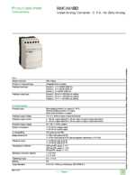 Datasheet for Schneider Electric RMCA61BD, EAN: 3389110108880