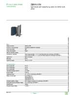 Datenblatt zu Schneider Electric ZB5AV156, EAN: 3389110072082