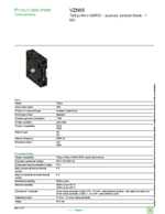 Datenblatt zu Schneider Electric VZN05, EAN: 3389110760057