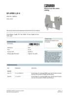 Datasheet for Phoenix Contact 3060432, EAN: 4046356147033