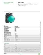 Datenblatt zu Schneider Electric XB5AVB3, EAN: 3389110903775
