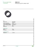 Datasheet for Schneider Electric ZBZ2102, EAN: 3389110651850