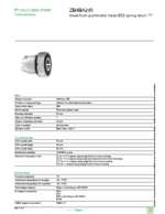 Datasheet for Schneider Electric ZB4BA245, EAN: 3389110841947