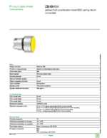 Datenblatt zu Schneider Electric ZB4BA54, EAN: 3389110079135