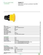 Datasheet for Schneider Electric ZB4BC57, EAN: 3389110823752