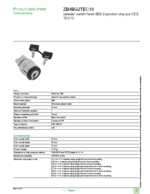 Datasheet for Schneider Electric ZB4BG2TEC10, EAN: 3389110967517
