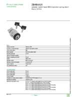 Datenblatt zu Schneider Electric ZB4BG620, EAN: 3389110122046