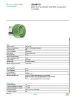 Datenblatt zu Schneider Electric ZB4BP3S, EAN: 3389110999303