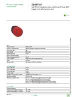 Datasheet for Schneider Electric ZB4BT847, EAN: 3389110824261