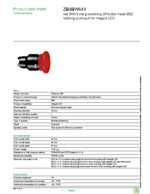 Datenblatt zu Schneider Electric ZB4BW643, EAN: 3389110666618