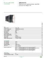 Datenblatt zu Schneider Electric ZB5AH0183, EAN: 3389110067965