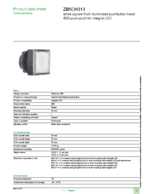 Datenblatt zu Schneider Electric ZB5CH313, EAN: 3389110177343