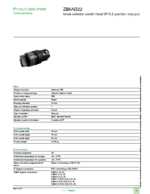 Datasheet for Schneider Electric ZB6AD22, EAN: 3389110776744