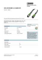 Datasheet for Phoenix Contact 1509539, EAN: 4017918899172