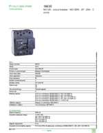 Datasheet for Schneider Electric 18635, EAN: 3303430186359