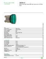 Datenblatt zu Schneider Electric ZB4BV03, EAN: 3389110889505