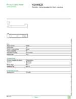 Datasheet for Schneider Electric KSA80EZ5, EAN: 3389110816693