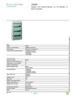 Datasheet for Schneider Electric 13435, EAN: 3303430134350