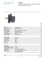 Datenblatt zu Schneider Electric KAE1H, EAN: 3389110980639