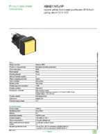 Datenblatt zu Schneider Electric XB6ECW5J1P, EAN: 3389110626766