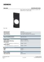 Datasheet for Siemens 3SU19000AK100AA0, EAN: 4011209959965