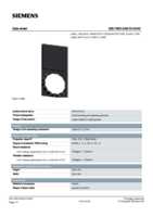 Datasheet for Siemens 3SU19000AQ100AA0, EAN: 4011209959996