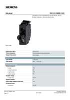 Datasheet for Siemens 3SU14012BB601AA0, EAN: 4011209943209