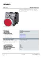 Datasheet for Siemens 3SU11500AB203CA0, EAN: 4011209958579
