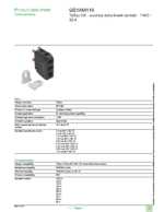 Datasheet for Schneider Electric GS1AM110, EAN: 3389110181760