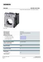 Datasheet for Siemens 3SU15501AA101BA0, EAN: 4011209963603