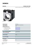 Datasheet for Siemens 3SU15001AA101BA0, EAN: 4011209963559