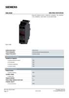 Datasheet for Siemens 3SU14001AA103CA0, EAN: 4011209950900