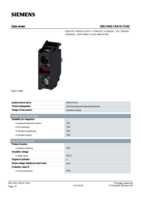 Datasheet for Siemens 3SU14001AA101CA0, EAN: 4011209950887