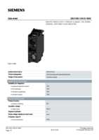 Datasheet for Siemens 3SU14001AA101BA0, EAN: 4011209937215