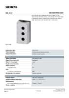 Datasheet for Siemens 3SU18530AA000AB1, EAN: 4011209970236