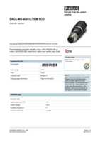 Datasheet for Phoenix Contact 1521591, EAN: 4017918953065