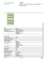 Datasheet for Schneider Electric 13437, EAN: 3303430134374