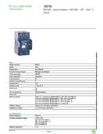 Datasheet for Schneider Electric 18789, EAN: 3303430187899