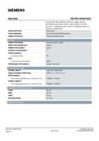 Datasheet for Siemens 3SU18010AA000AA2, EAN: 4011209968271