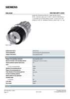 Datasheet for Siemens 3SU10504BF110AA0, EAN: 4011209970809