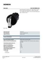 Datasheet for Siemens 3SU10022BM600AA0, EAN: 4011209955424