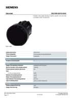 Datasheet for Siemens 3SU10000AA100AA0, EAN: 4011209955462