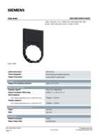 Datasheet for Siemens 3SU19000AS100AA0, EAN: 4011209963740