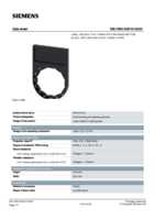 Datasheet for Siemens 3SU19000AG100AA0, EAN: 4011209959934