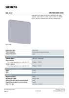 Datenblatt zu Siemens 3SU19000AE810AA0, EAN: 4011209973534