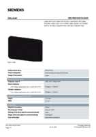 Datasheet for Siemens 3SU19000AD160AA0, EAN: 4011209971196