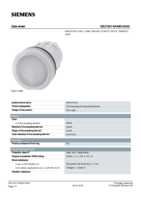 Datasheet for Siemens 3SU10016AA600AA0, EAN: 4011209946347