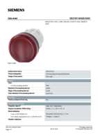 Datasheet for Siemens 3SU10016AA200AA0, EAN: 4011209946361