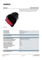 Datasheet for Siemens 3SU10022BF200AA0, EAN: 4011209956155